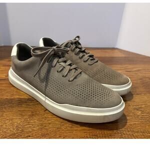 Cole Haan Men's GrandPro Rally Laser Cut Casual Shoes – Gray – Size 12M